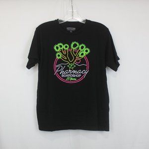 Pharmacy Short Sleeve Graphic Shirt with Neon Colors